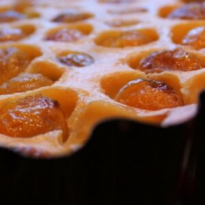 Clafoutis aux mirabelles Lady Rhum