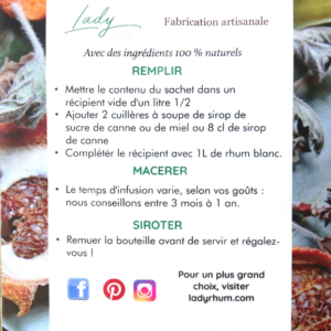 Recette rhum arrangé