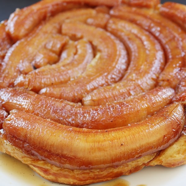 Tarte tatin à la banane